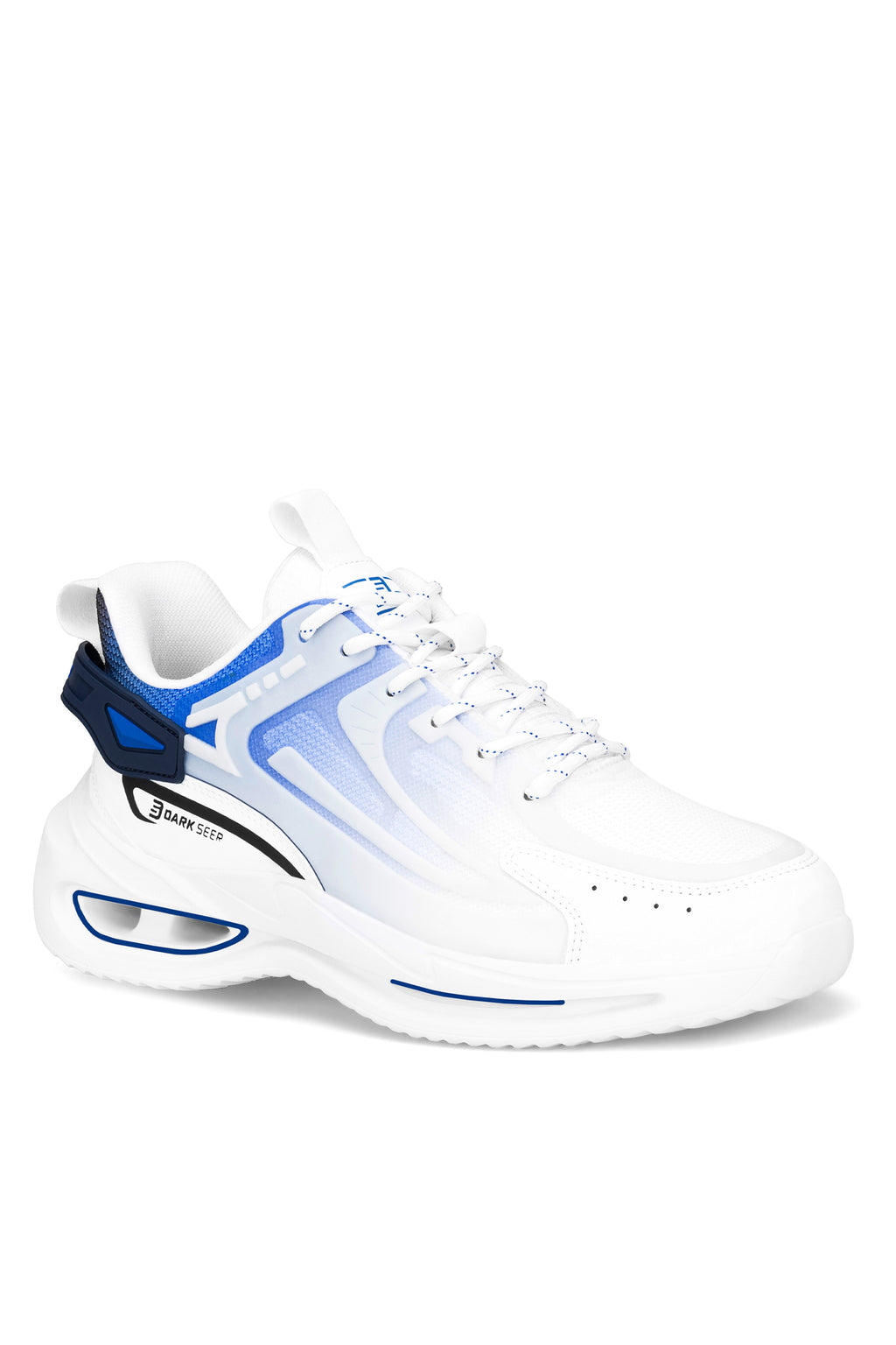 Erkek Sneaker Spor Ayakkabı 2026 - DS Enigma - Beyaz Füme Mavi