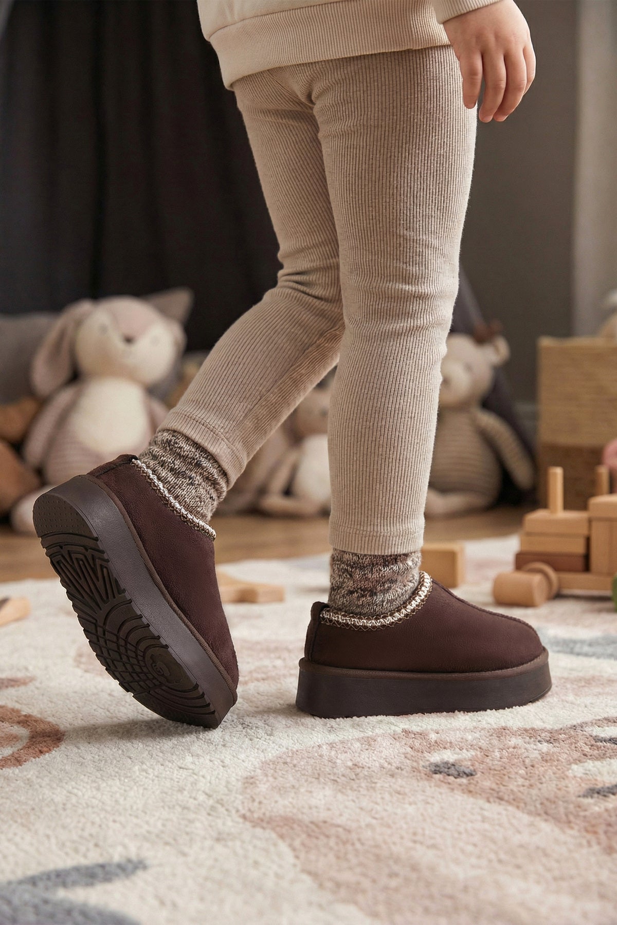 Çocuk Günlük Ayakkabı Sneaker 2026 - Kids DS Oggo S. - Kahverengi
