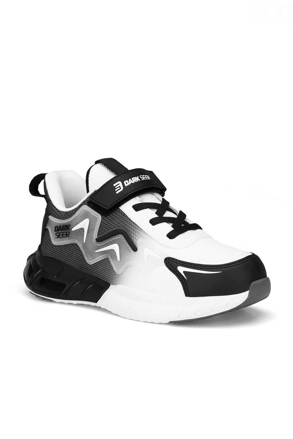 Çocuk Sneaker Spor Ayakkabı 2026 - DS Mirana - Beyaz Siyah