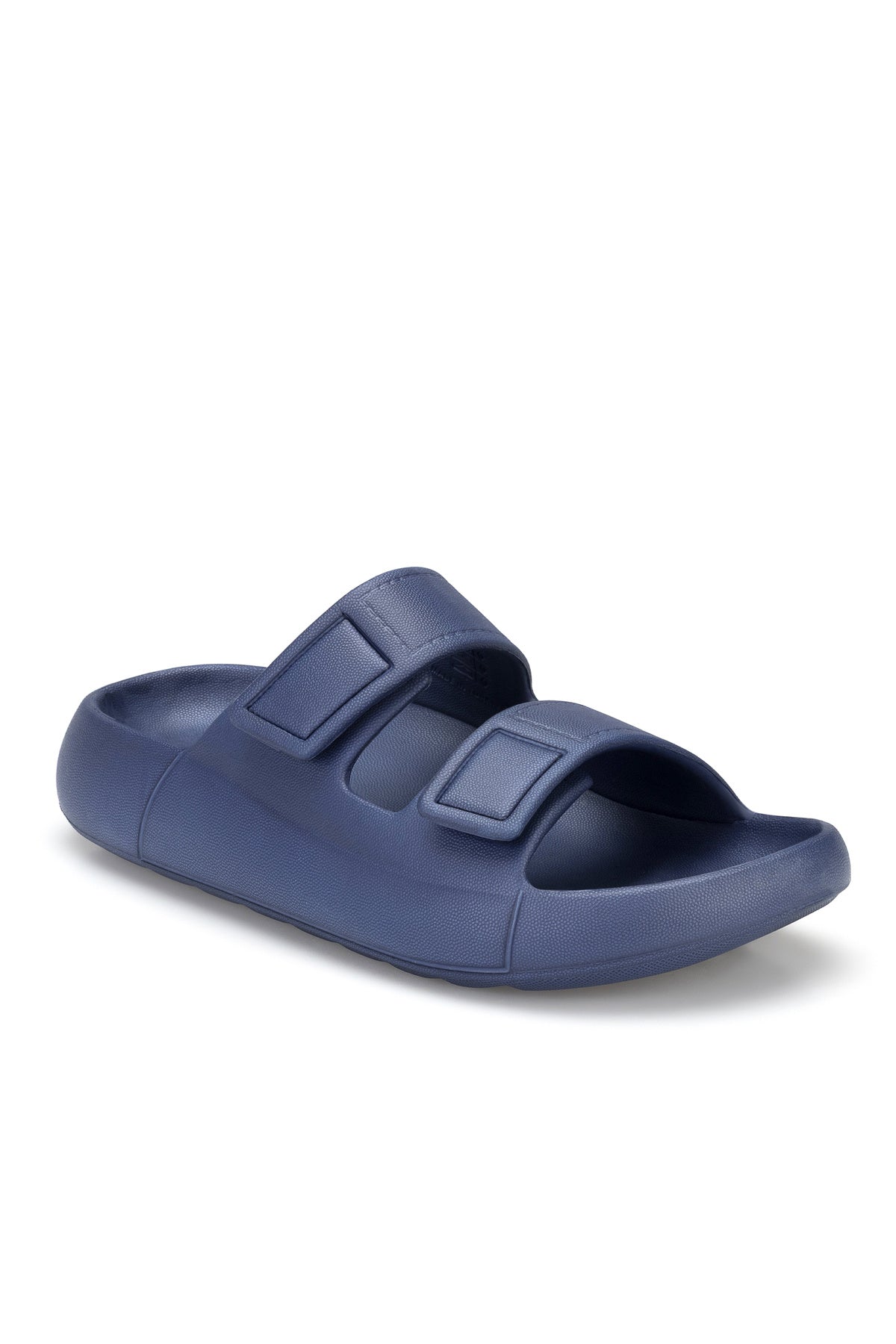 DS Monapi.Mercan Lacivert Ortopedik EVA Unisex Cırtlı Terlik Sandalet