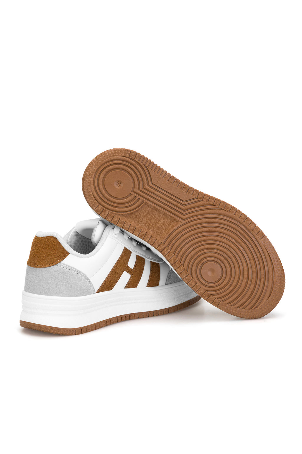 Kadın Sneaker Spor Ayakkabı 2026 - DS Sage - Beyaz Taba