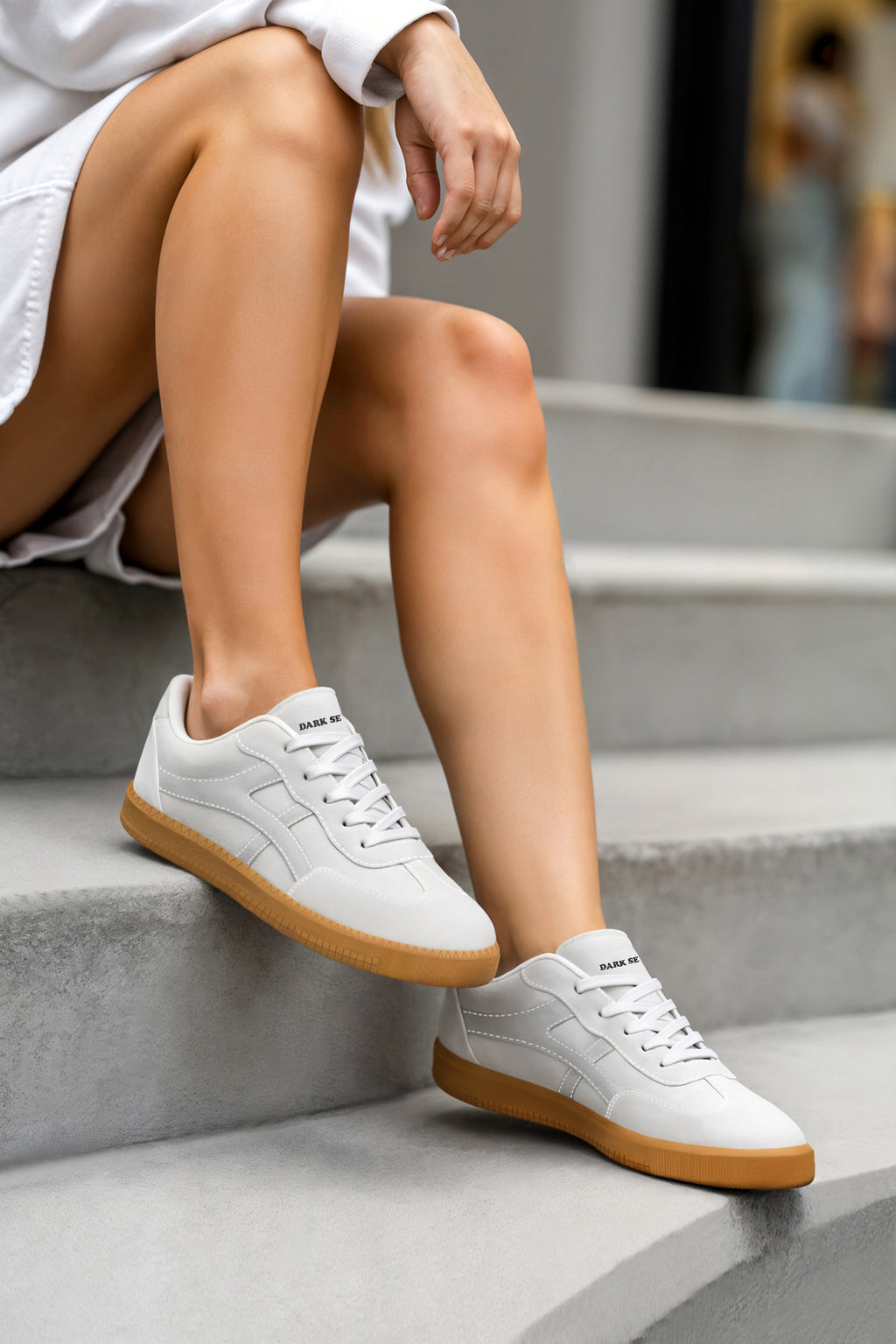 DS Ruby Süet Gri Kadın Sneaker