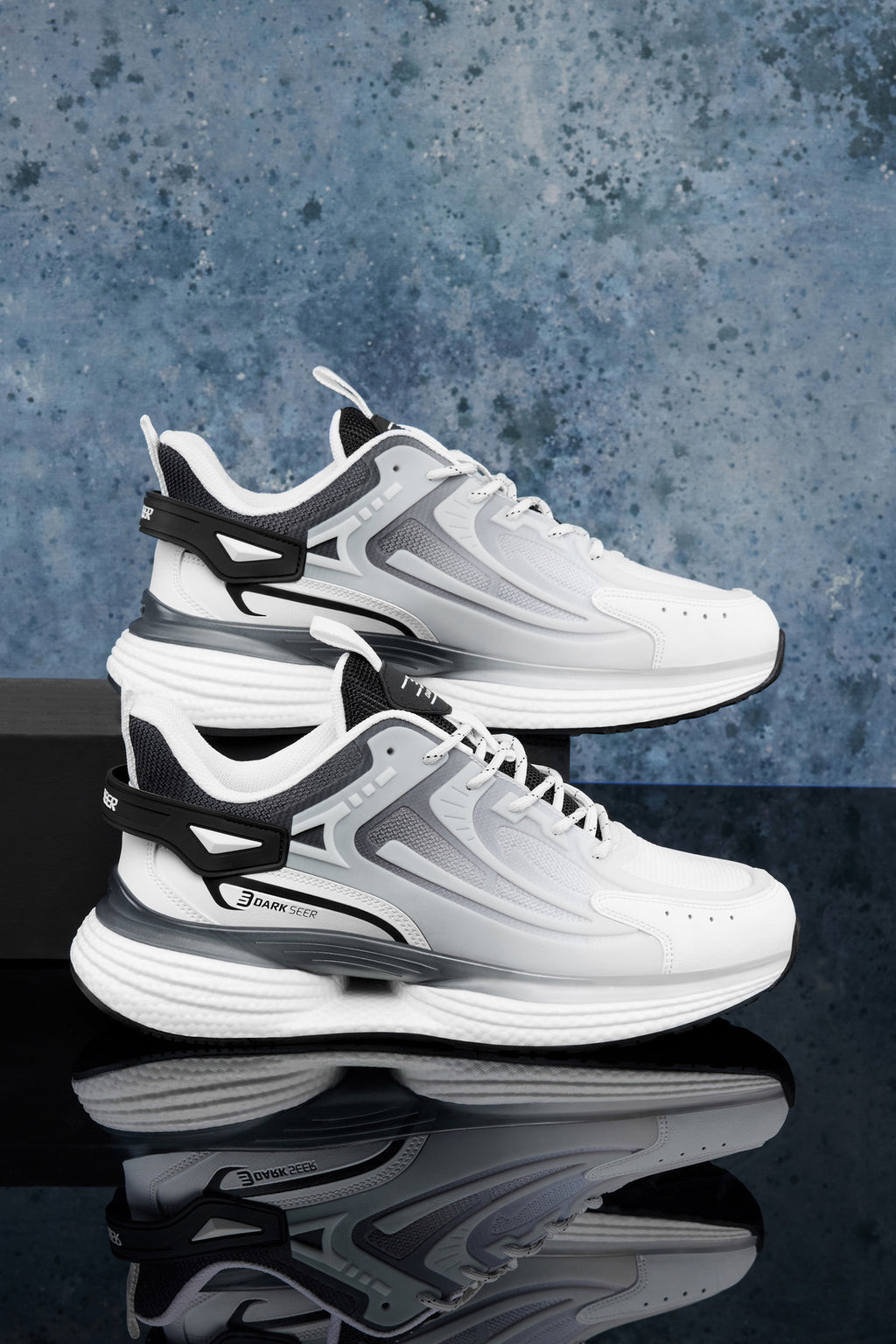 Erkek Sneaker Spor Ayakkabı 2026 - DS Enigma - Beyaz Siyah