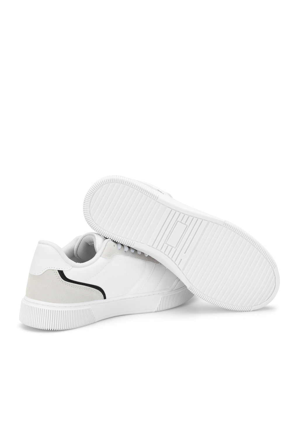 DS Midas Beyaz Siyah Erkek Sneaker Günlük Spor Ayakkkabı
