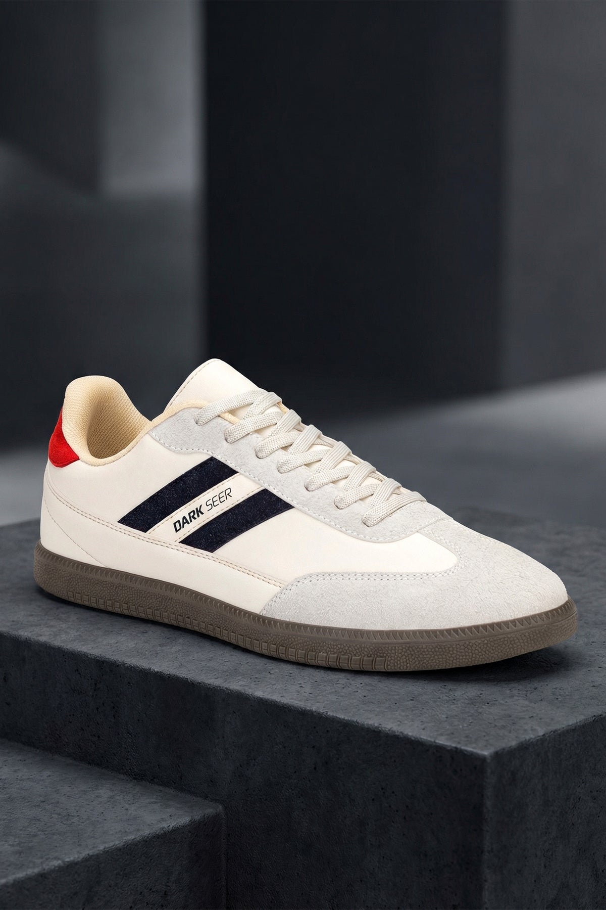 DS Satry Bej Lacivert Unisex Sneaker