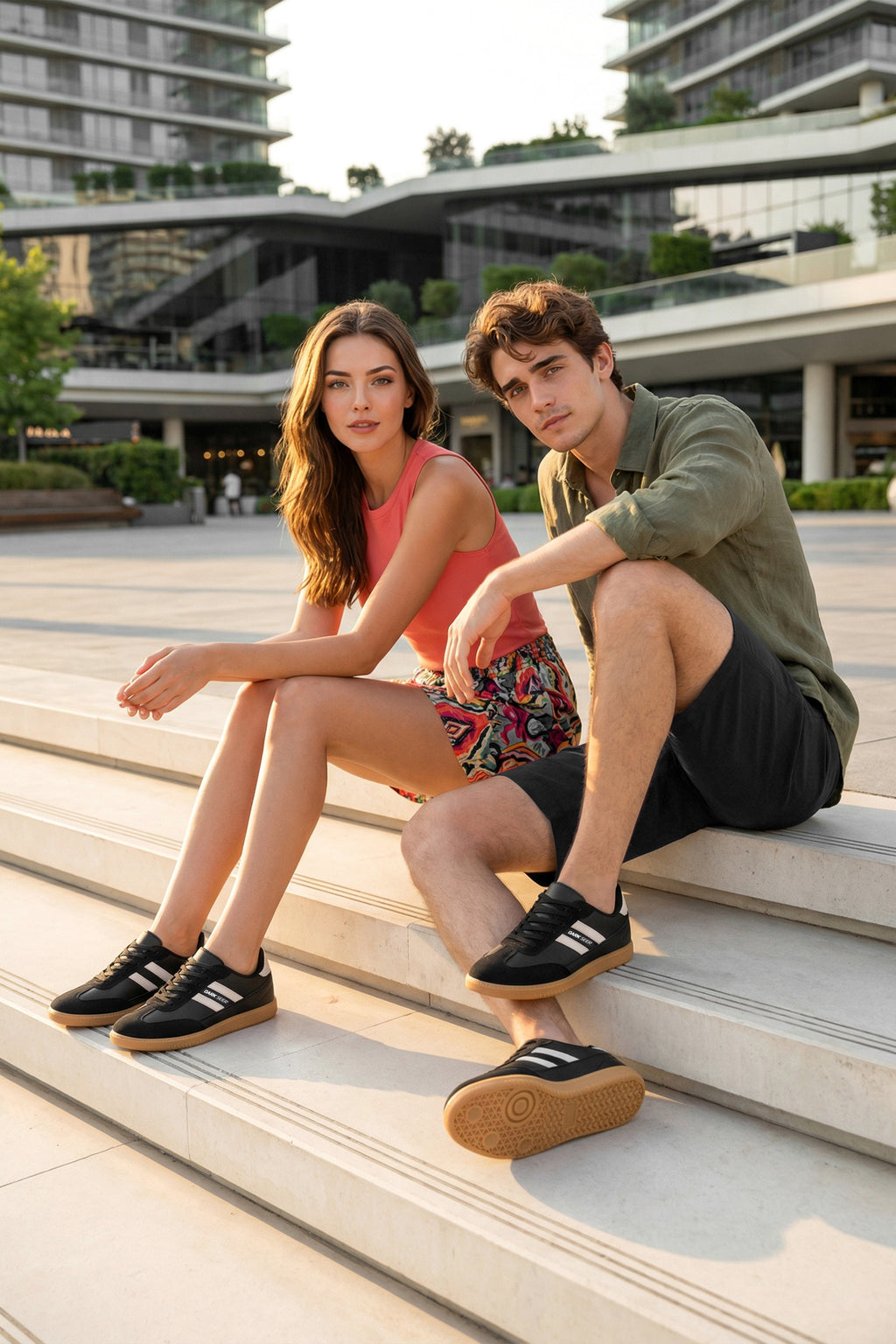 DS Satry Siyah Unisex Sneaker