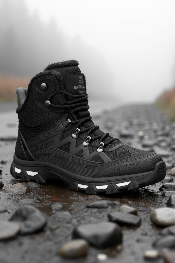 Siyah Unisex Outdoor Trekking Bot