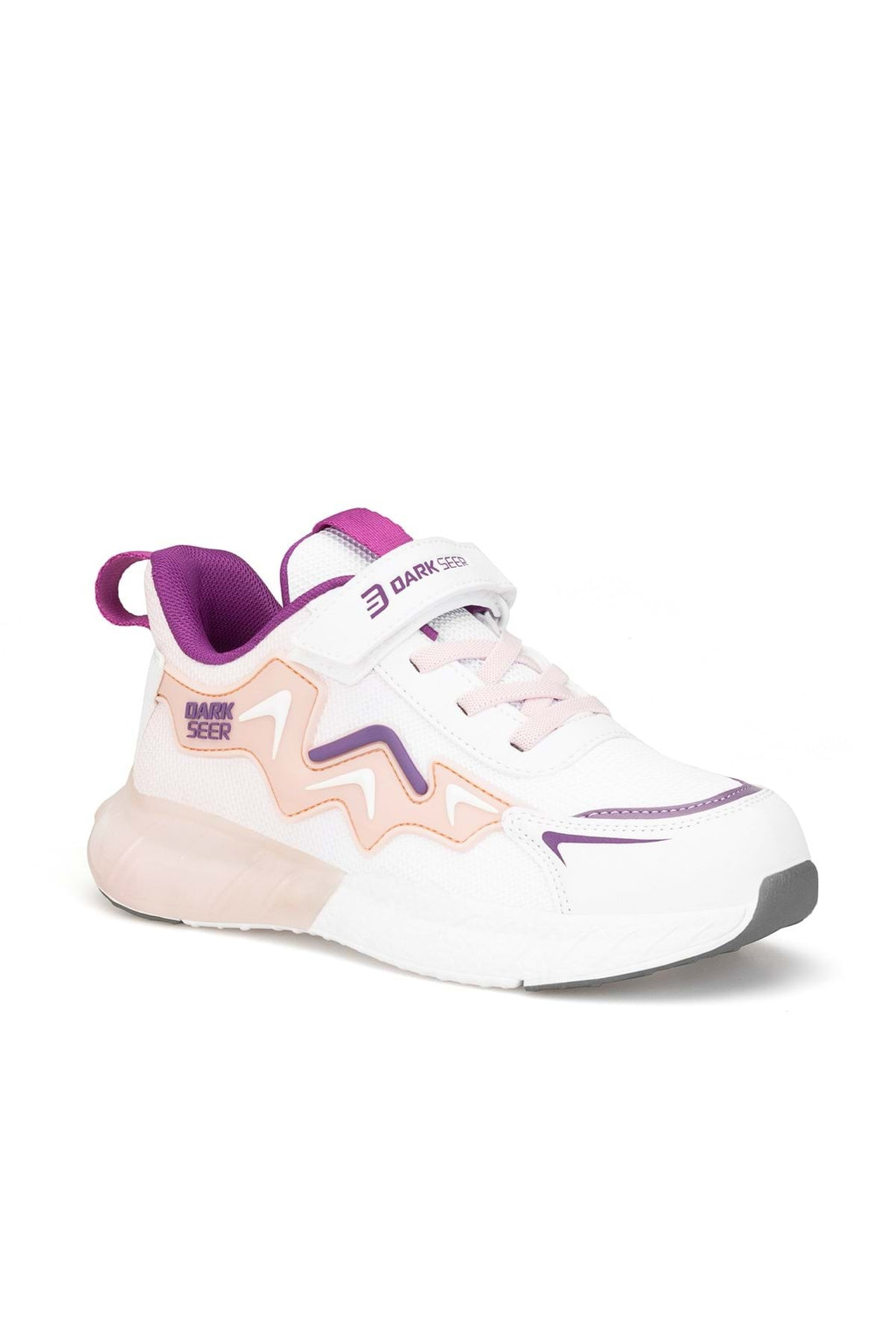 Çocuk Sneaker Spor Ayakkabı 2026 - DS Mirana - Beyaz Pudra