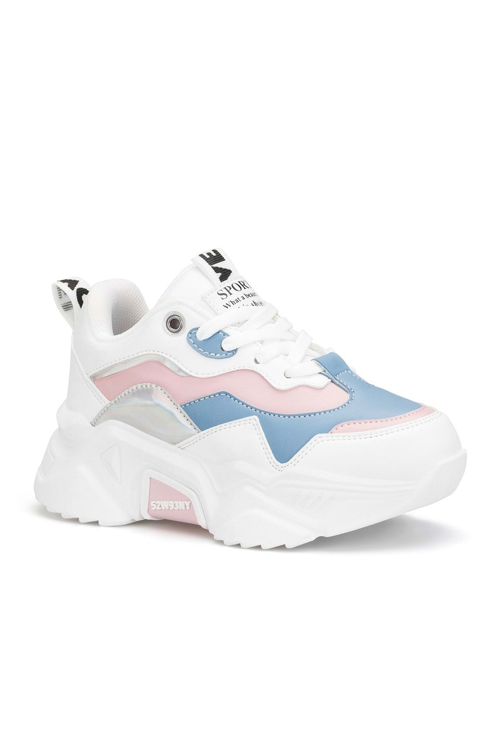 Kids DS 2110 Beyaz Mavi Çocuk Sneaker