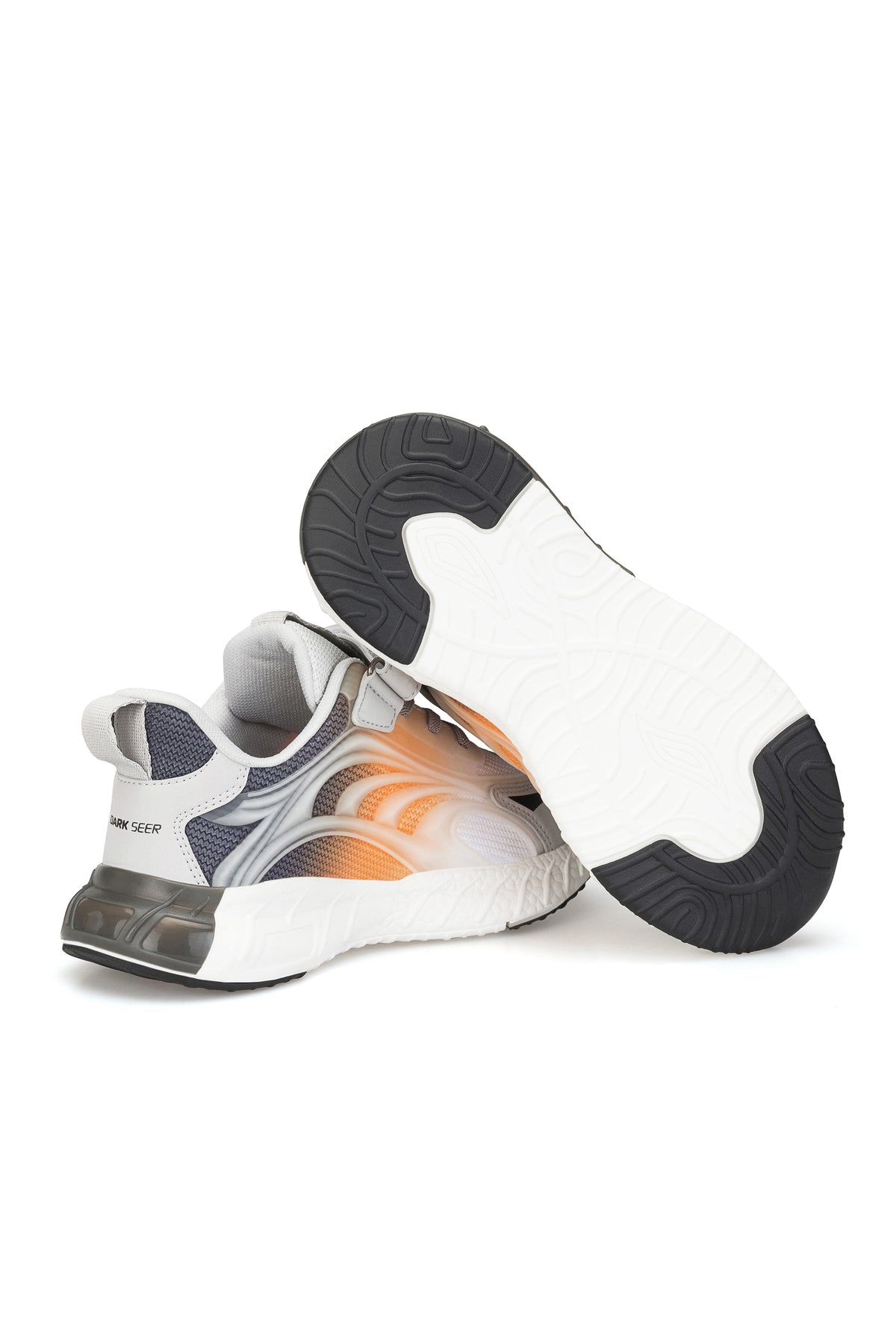 Çocuk Sneaker Spor Ayakkabı 2026 - DS Mithril - Beyaz Turuncu