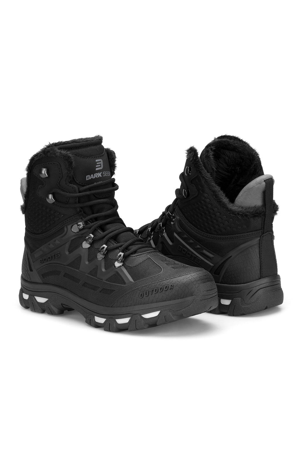Siyah Unisex Outdoor Trekking Bot