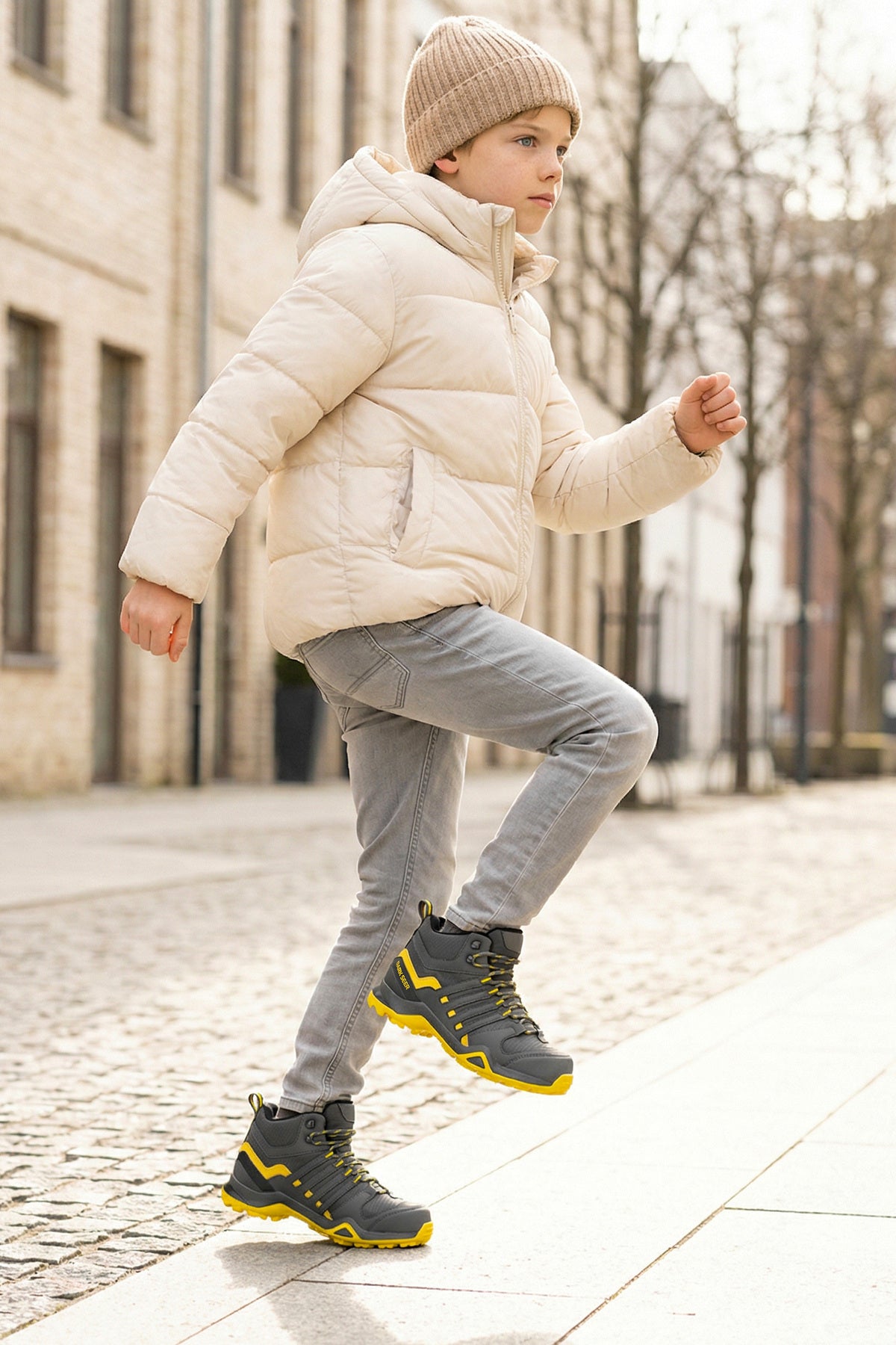 Kids DS Montana Füme Çocuk Outdoor Trekking Günlük Bot