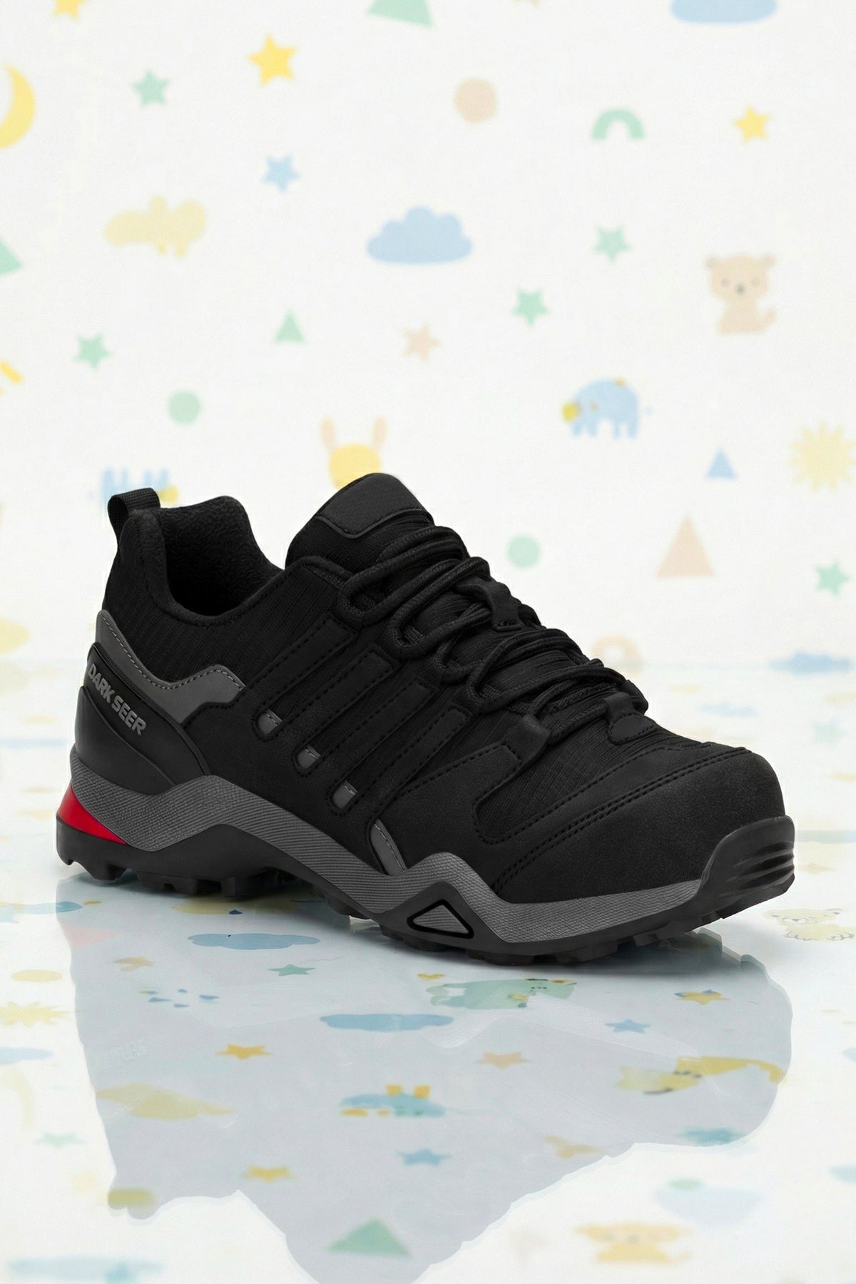 Kids DS Montana Siyah Kısa Çocuk Outdoor Trekking Günlük Bot
