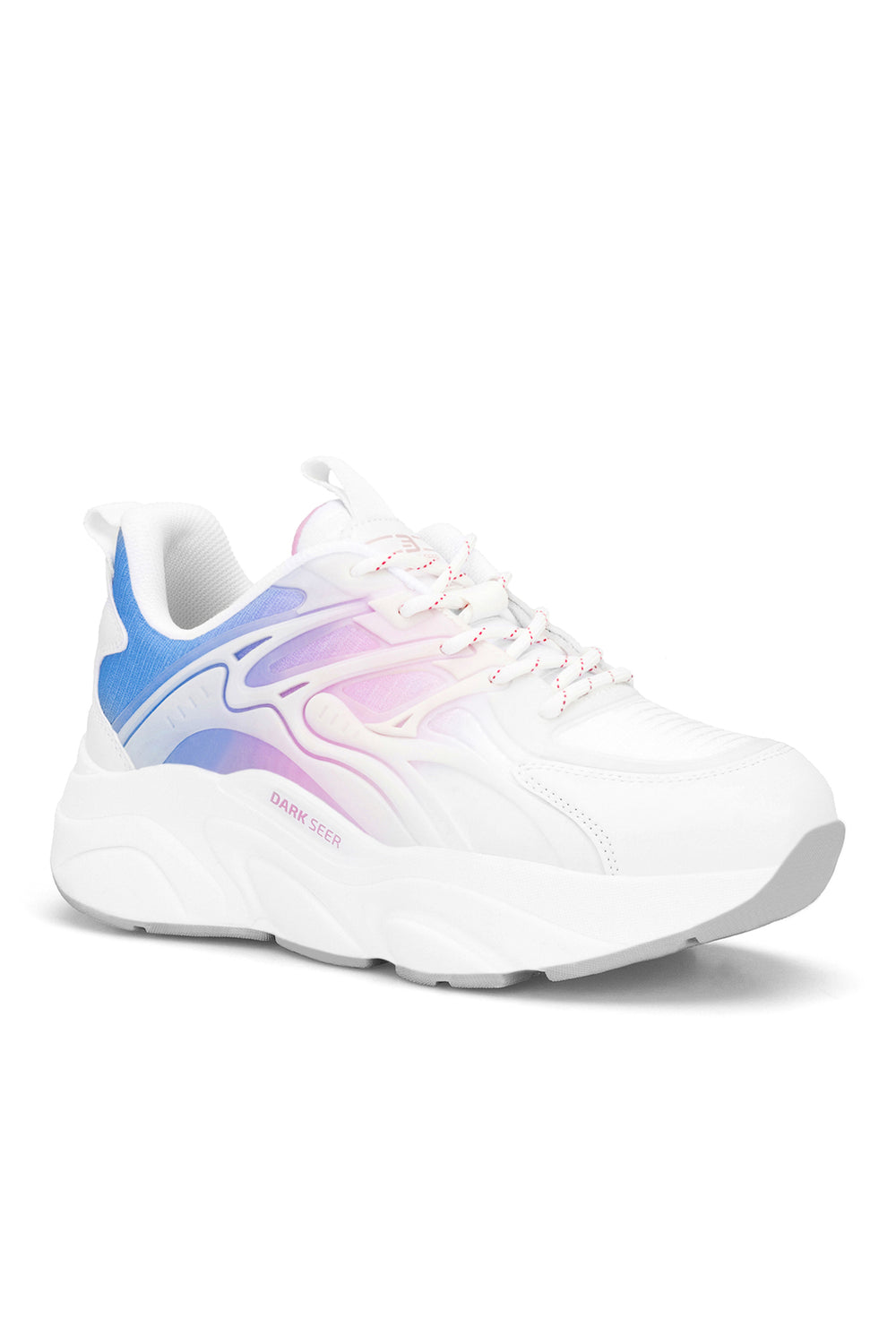 Unisex Sneaker Spor Ayakkabı 2026 - DS STORM — Beyaz Mavi Pudra