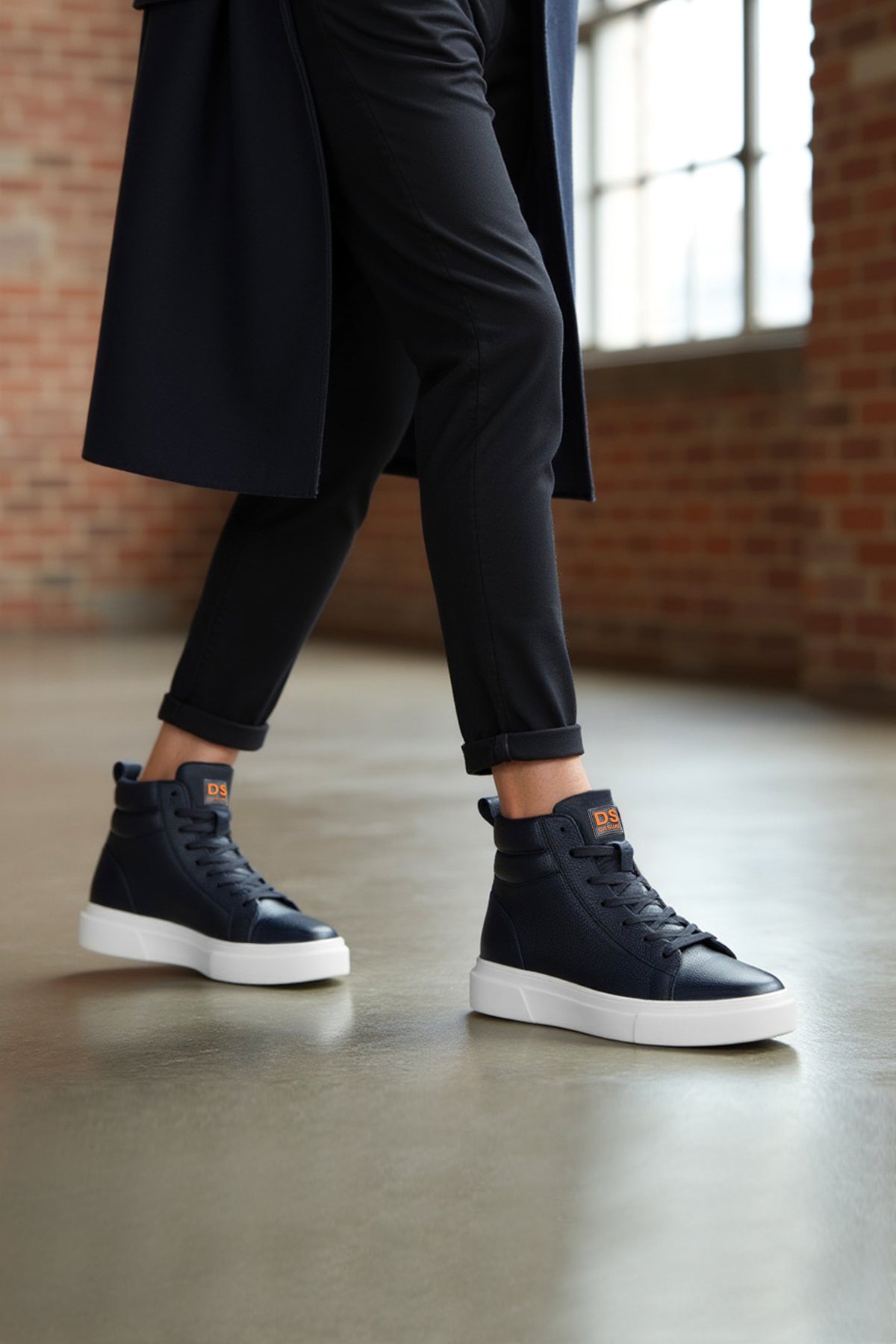 Erkek Lacivert Casual Bilekli Bot 2026 - DS Cooper – DARK SEER