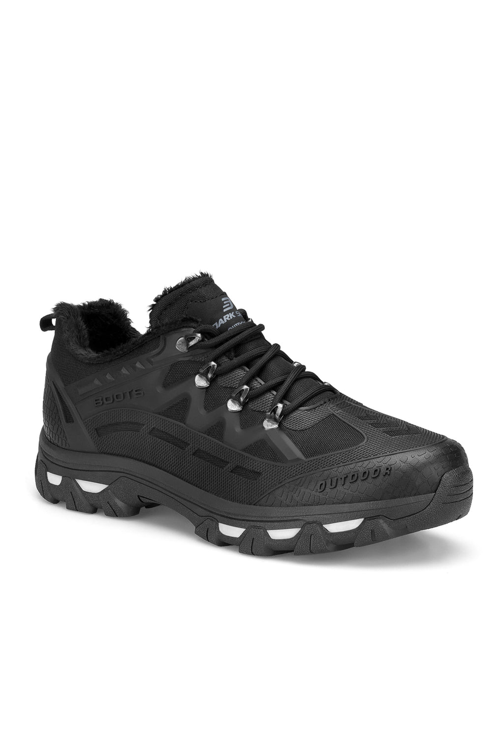 Siyah Gri Unisex Outdoor Trekking Bot