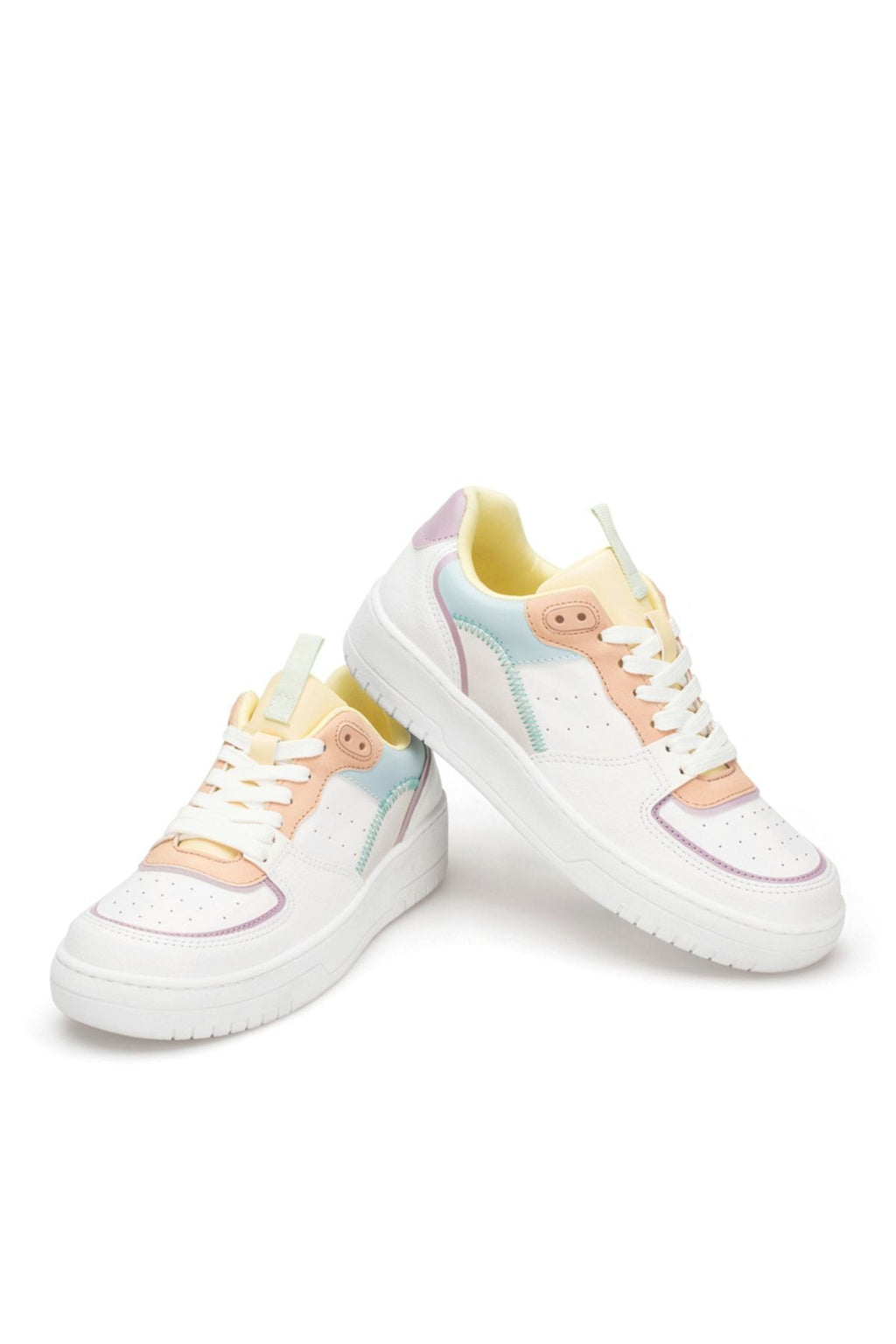 Ds Alley Beyaz Sarı Mavi Kadın Sneaker