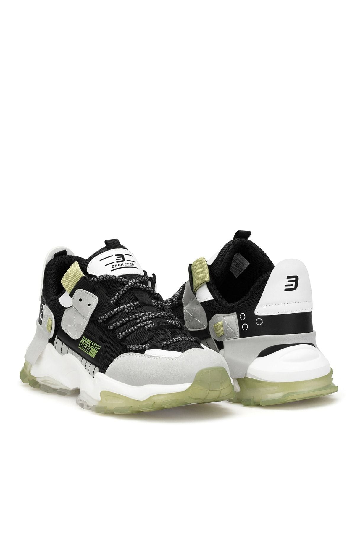 DS Nordes Siyah Yeşil Erkek Sneaker