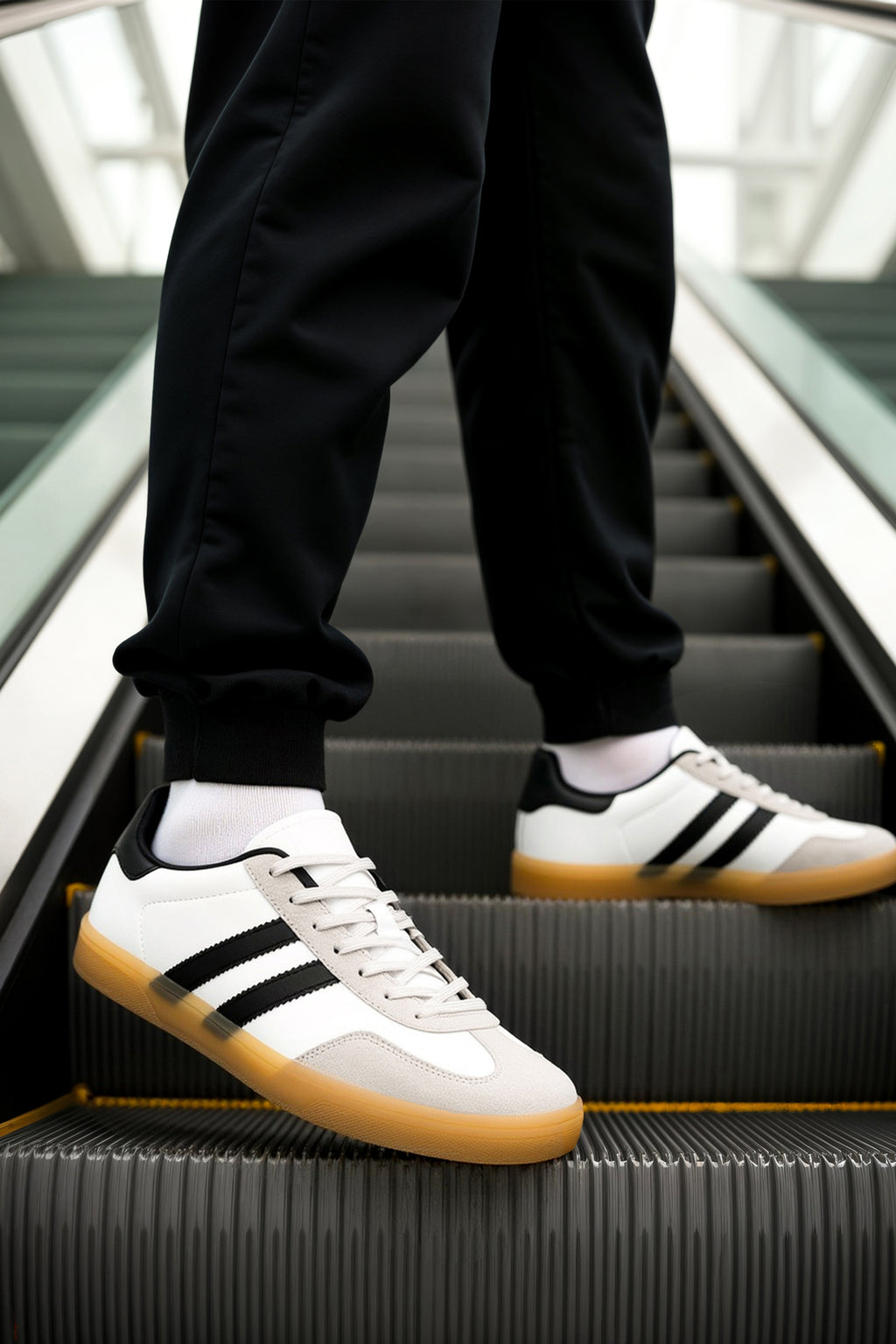 DS ChaCha S. Beyaz Siyah Unisex Sneaker
