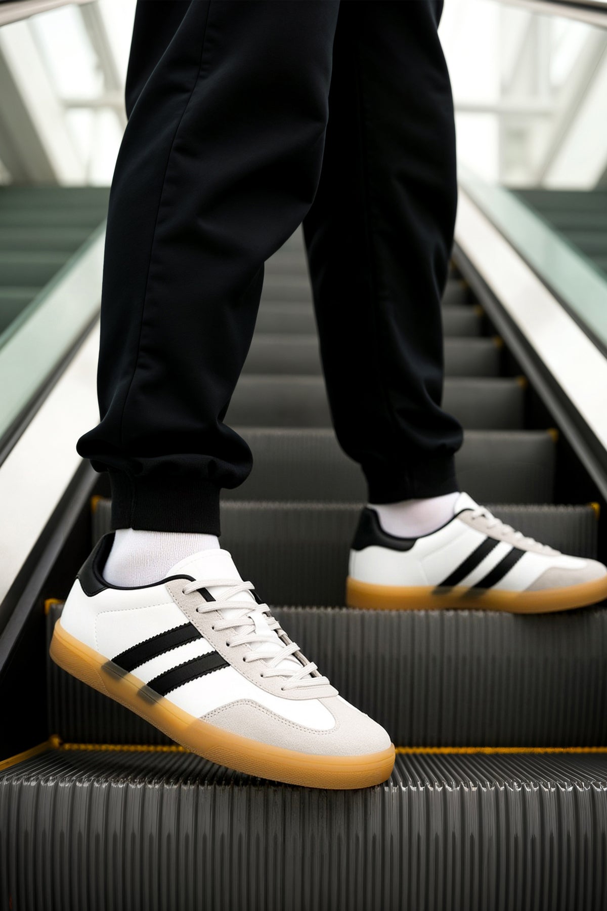 DS ChaCha S. Beyaz Siyah Unisex Sneaker