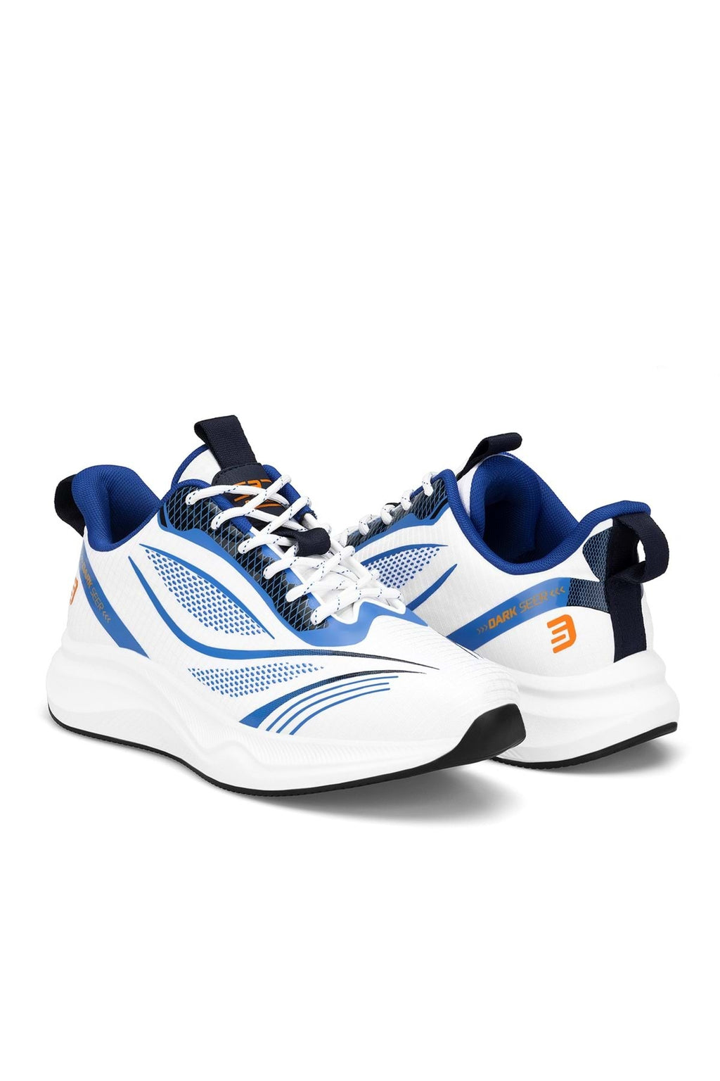 Unisex Sneaker Spor Ayakkabı 2026 - DS SPECTRE - Beyaz Mavi