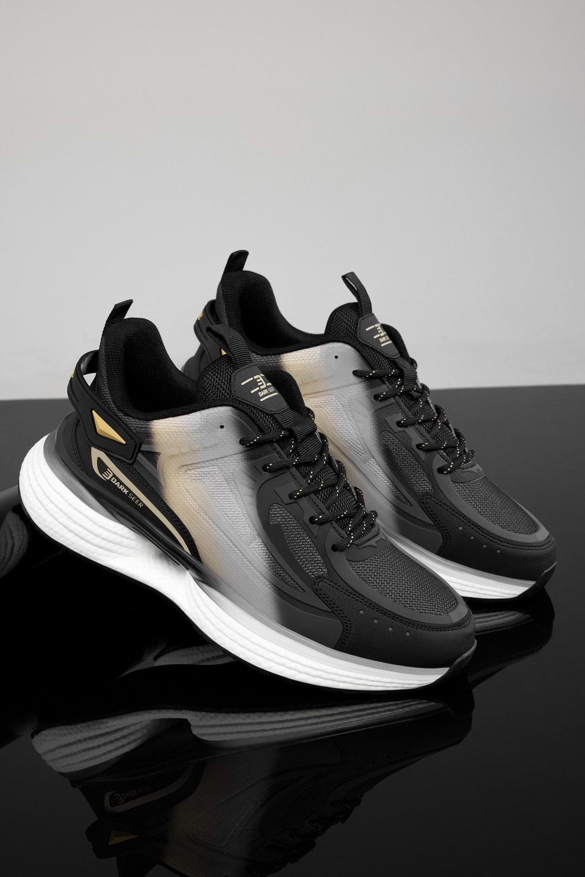 Erkek Sneaker Spor Ayakkabı 2026 - DS Enigma - Siyah Bej