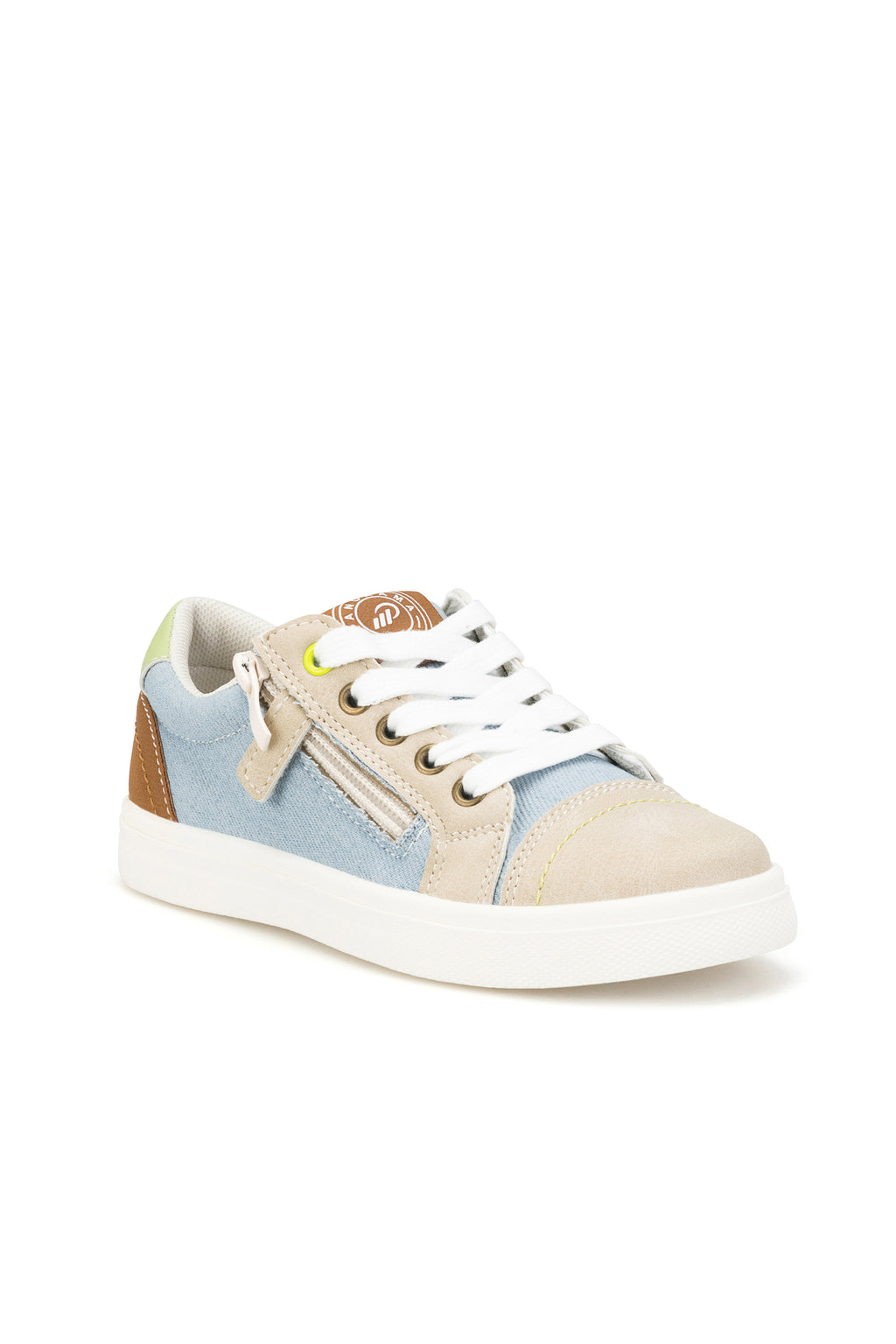 Çocuk Sneaker Spor Ayakkabı 2026 - Kids DS COOL - Bej Kahve