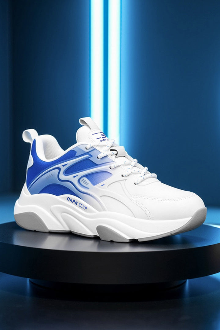 Unisex Sneaker Spor Ayakkabı 2026 - DS STORM - Beyaz Mavi