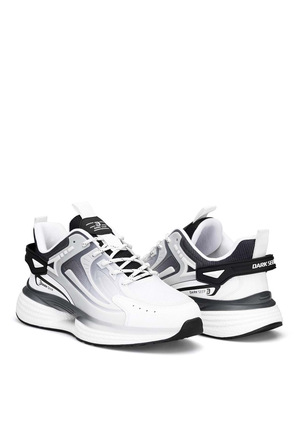 Erkek Sneaker Spor Ayakkabı 2026 - DS Enigma - Beyaz Siyah