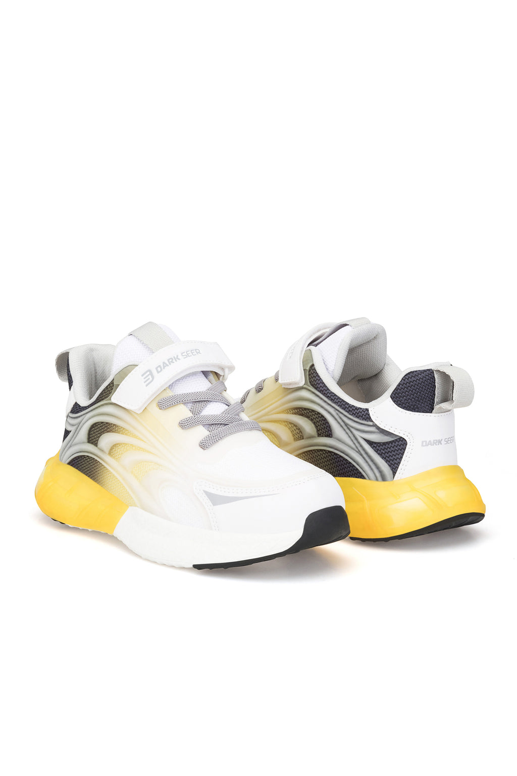 Çocuk Sneaker Spor Ayakkabı 2026 - DS Mithril - Beyaz Sarı
