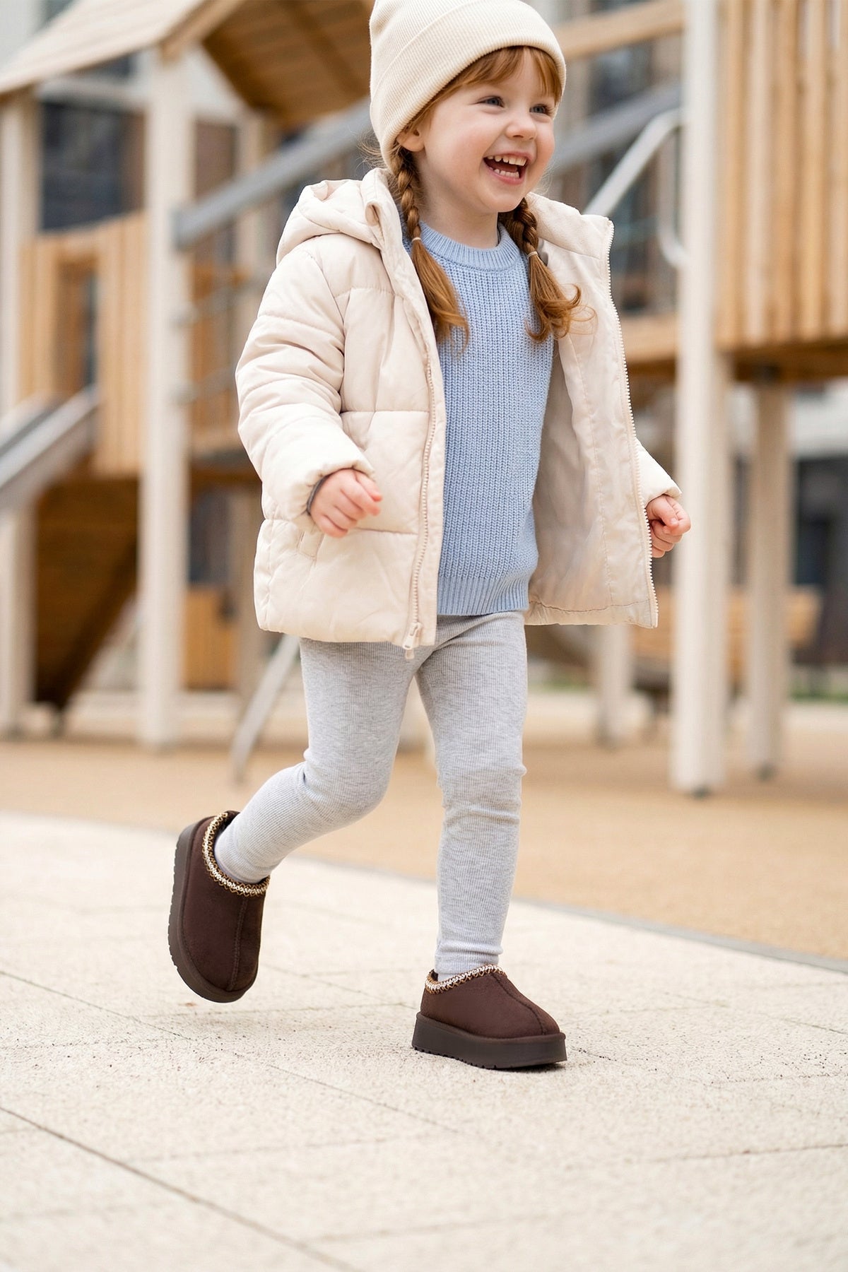 Çocuk Günlük Ayakkabı Sneaker 2026 - Kids DS Oggo S. - Kahverengi