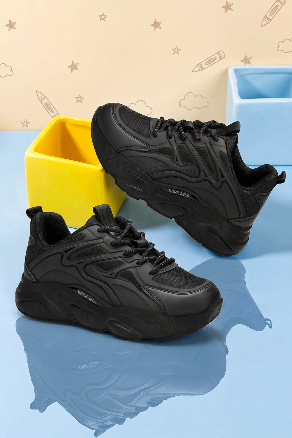 Kids DS STORM Çocuk Sneaker - Siy. Siyah