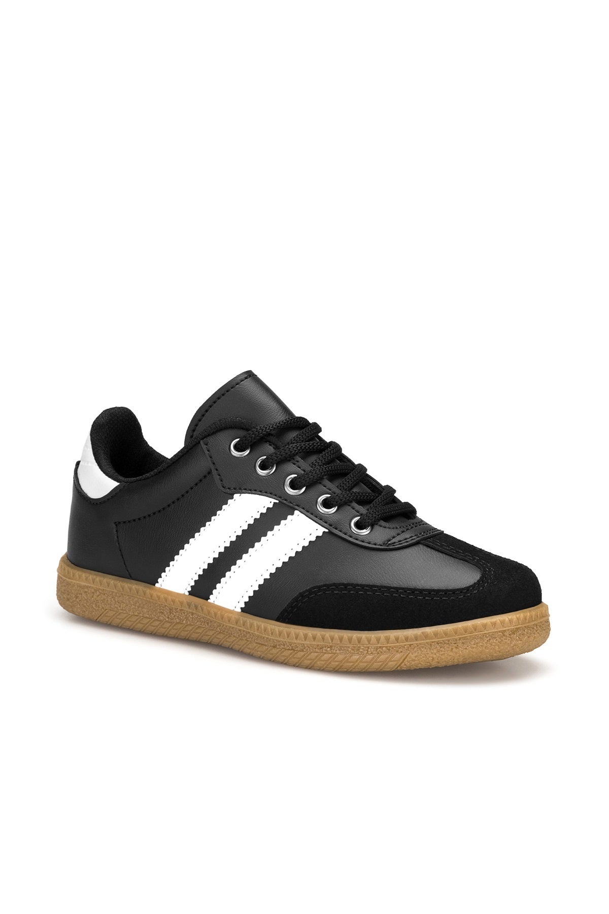 DS ChaCha Kids Siyah Beyaz Çocuk Sneaker