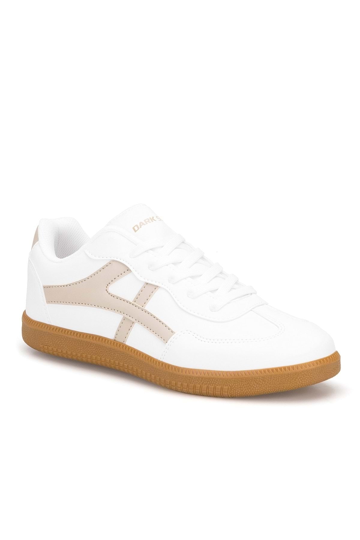 DS Ruby Beyaz Taba Kadın Sneaker