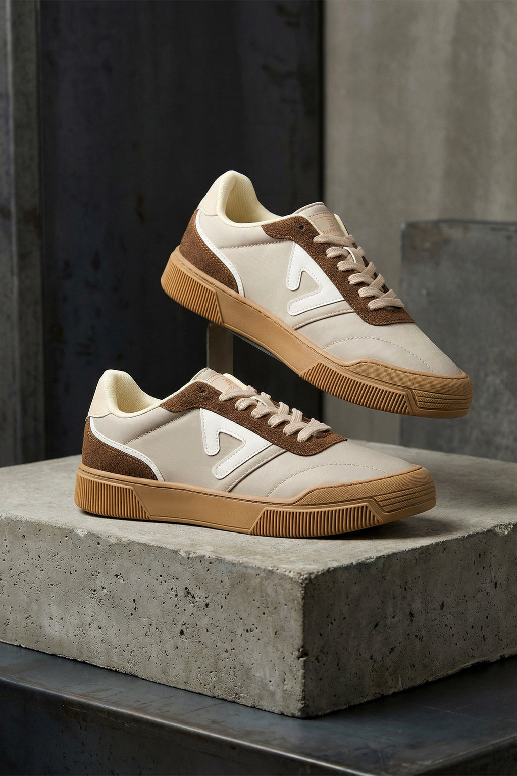 DS Midas Bej Kahverengi Erkek Sneaker Günlük Spor Ayakkkabı