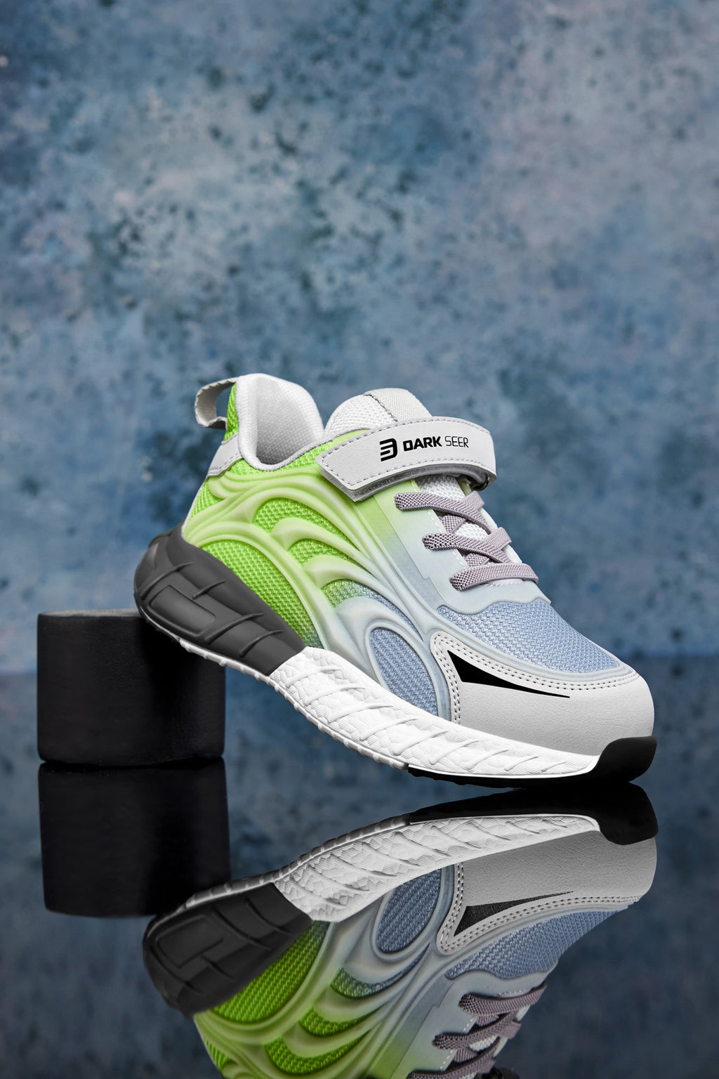 Unisex DS Mithril Füme Yeşil Çocuk Sneaker