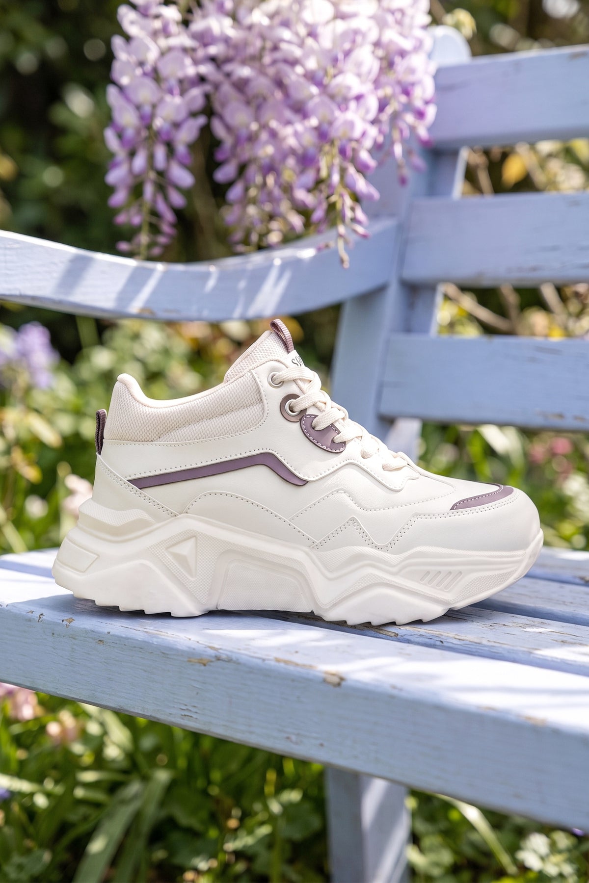 Kadın Sneaker Spor Ayakkabı 2026 - DS.PMD239K2110 - Bilekli Mor