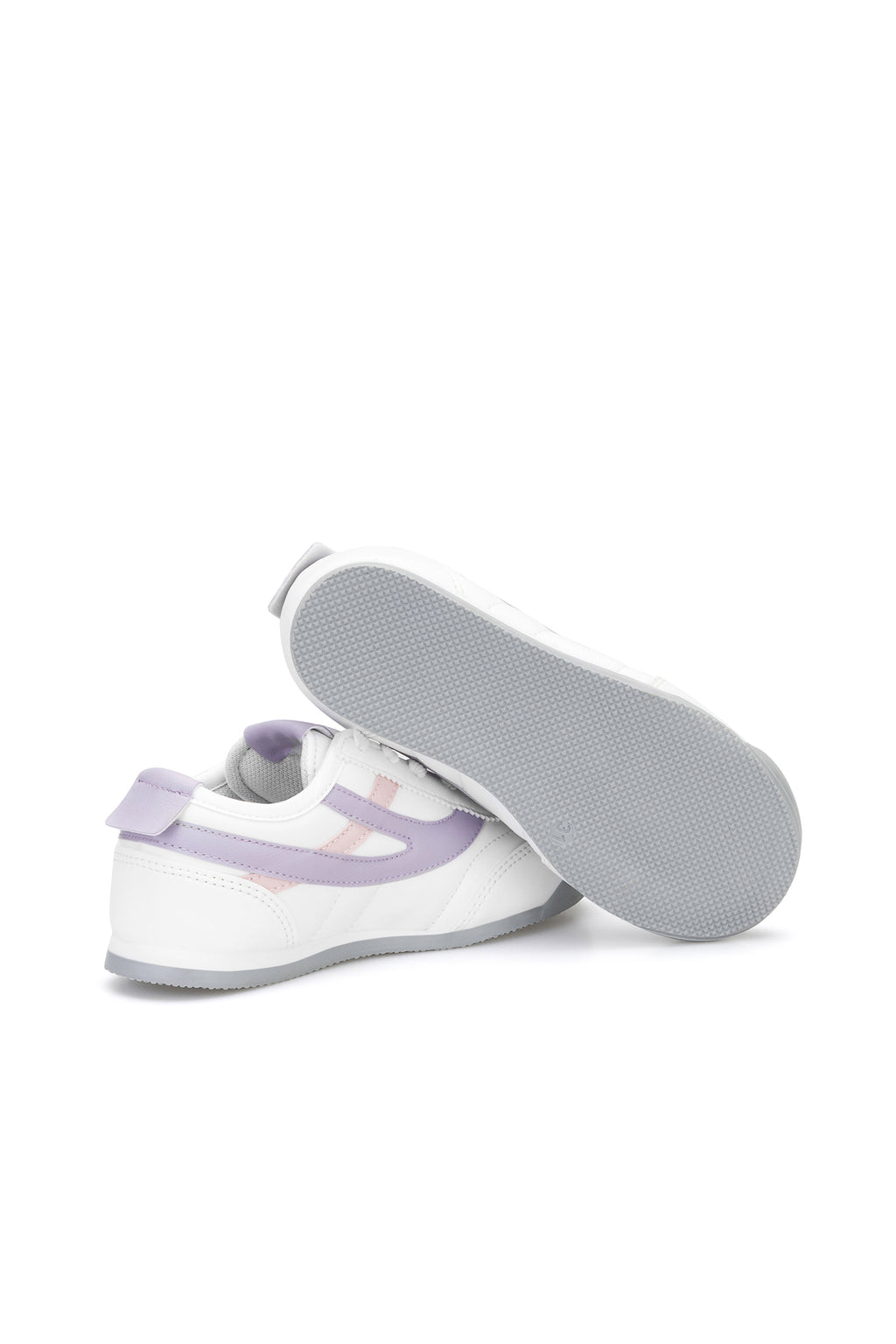 DS Meepo Beyaz Pudra Mor Çocuk Sneaker Günlük Spor Ayakkkabı