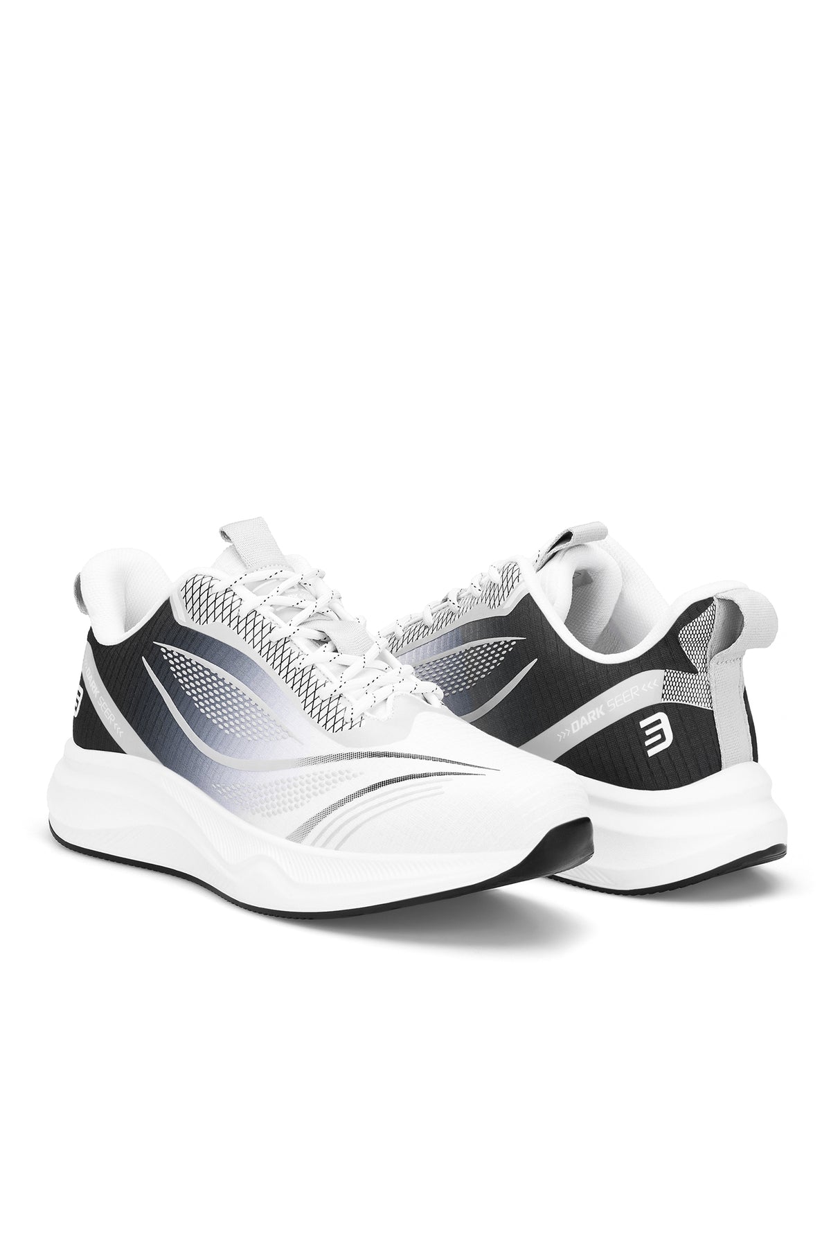 DS SPECTRE Beyaz Siyah Unisex Sneaker - 2