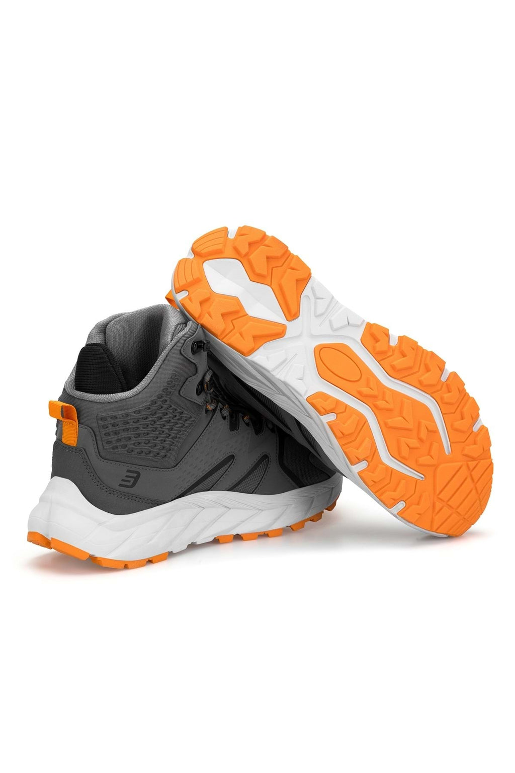 DS Aghanim Füme Turuncu Unisex Spor Bot Sneaker Günlük Ayakkabı
