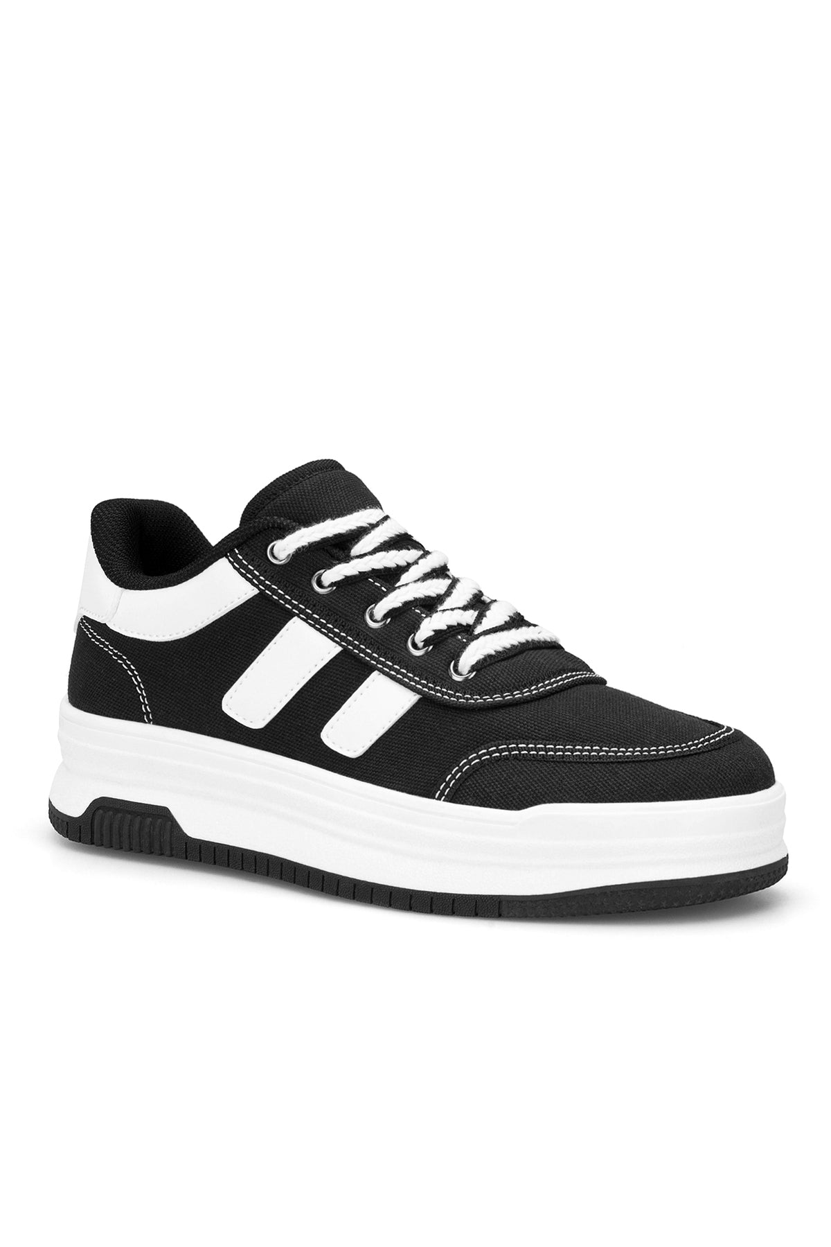 DS Sapphire Siyah Beyaz Kadın Sneaker
