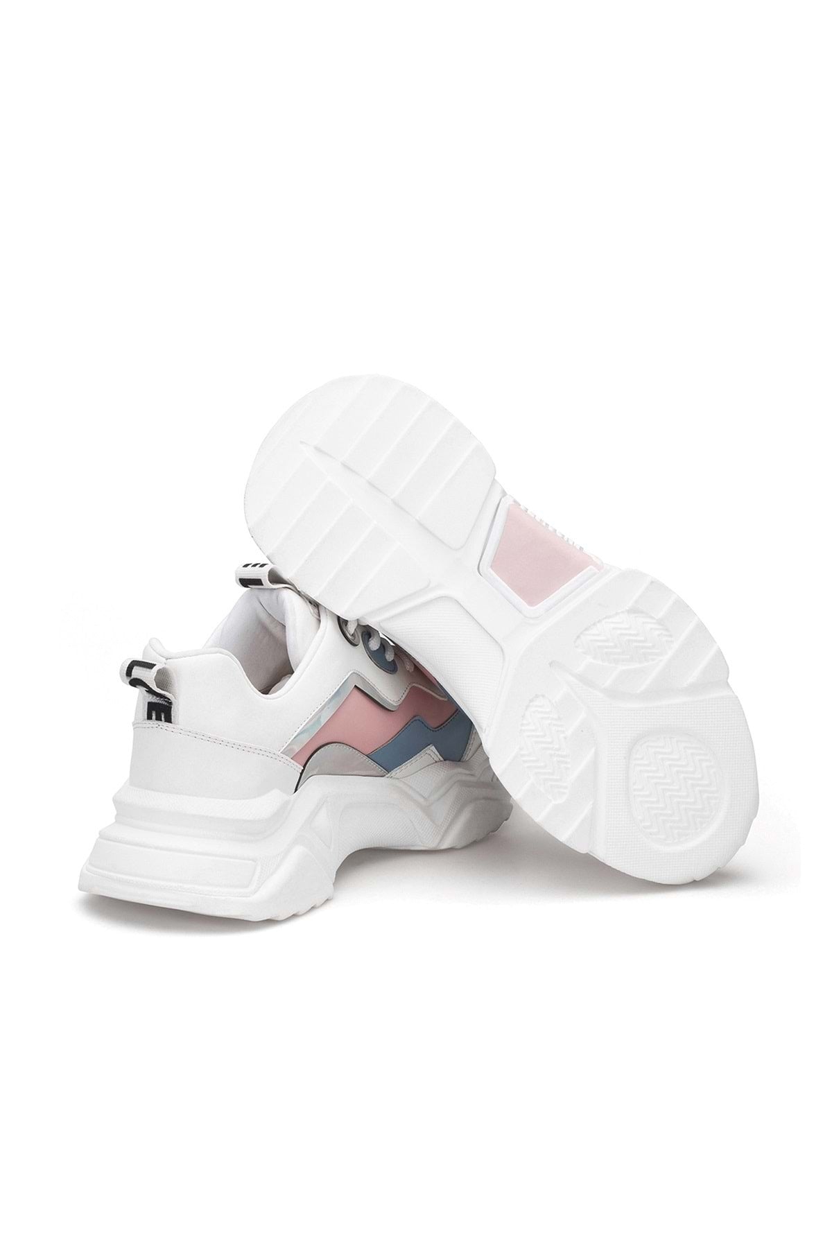 Kids DS 2110 Beyaz Mavi Çocuk Sneaker