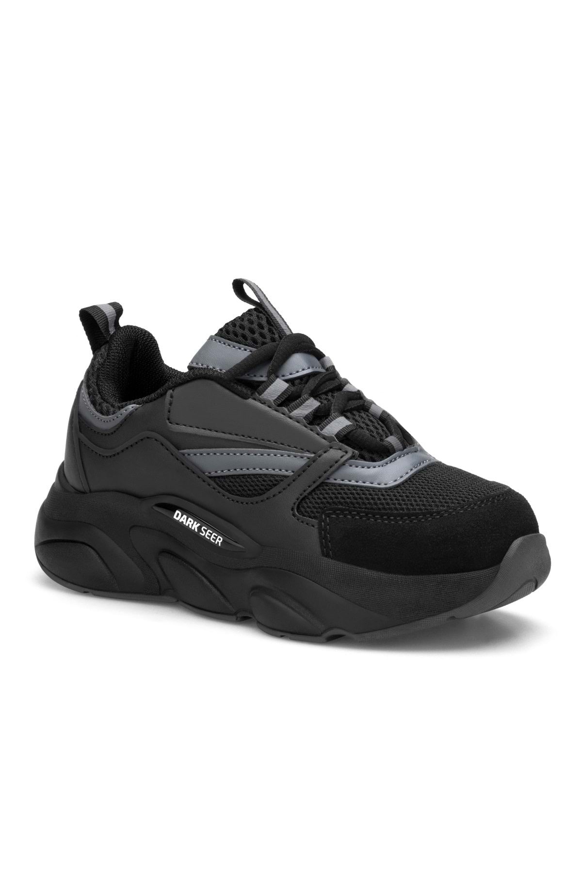 Kids DS 1838 Siyah Çocuk Sneaker Günlük Spor Ayakkabı