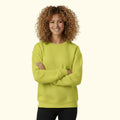 Kadın Açık Yeşil Oversize Salaş Basic Sweatshirt