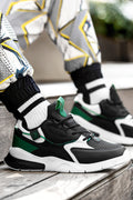 Siyah Beyaz Yeşil Unisex Sneaker