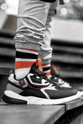 Siyah Beyaz Buz Unisex Sneaker