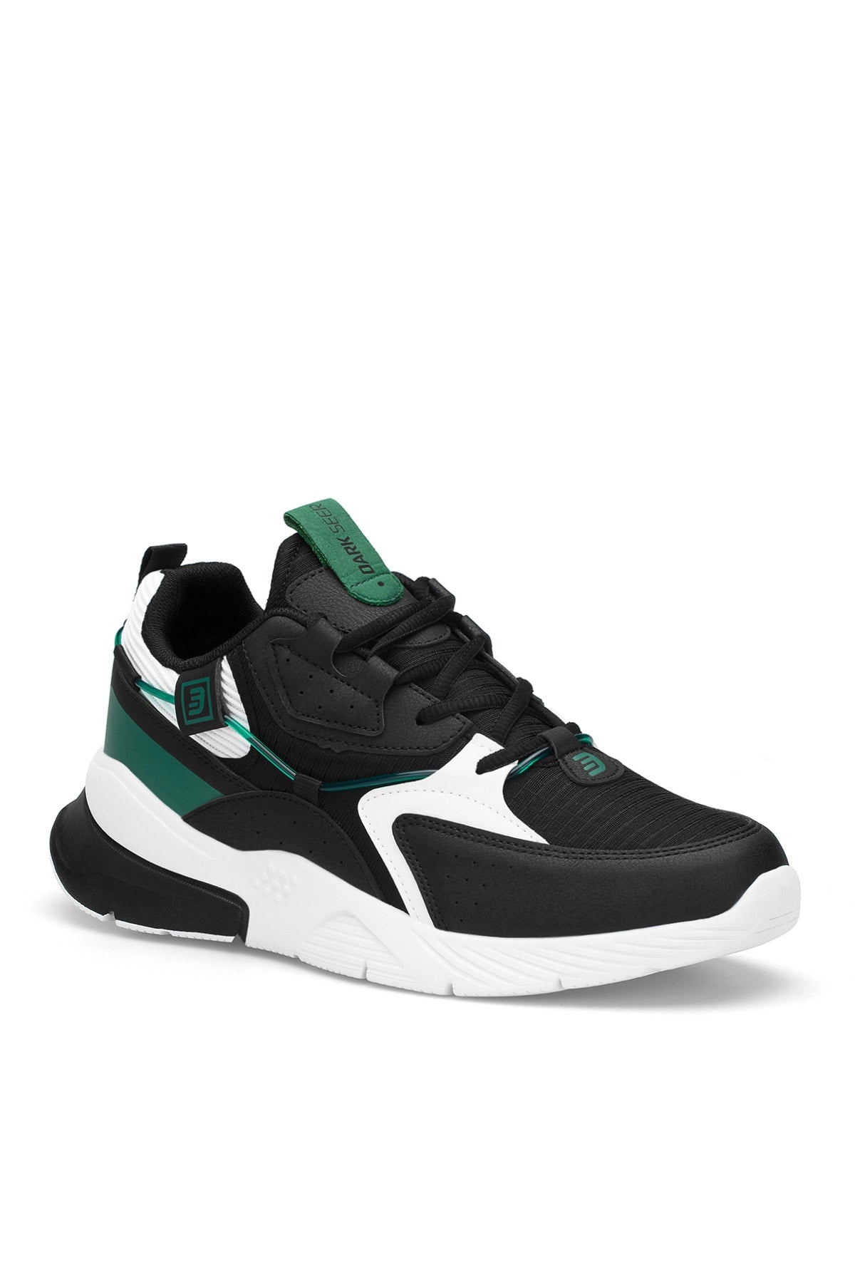 Siyah Beyaz Yeşil Unisex Sneaker