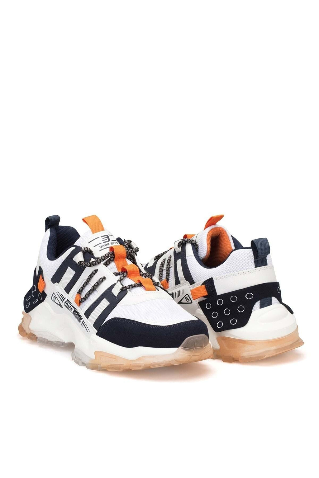 DS Albers Beyaz Turuncu Erkek Sneaker