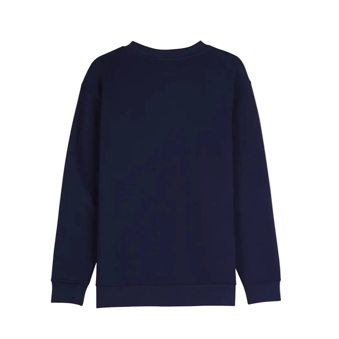 Erkek Lacivert Lemora Baskılı Regular Fit Sweatshirt - 4