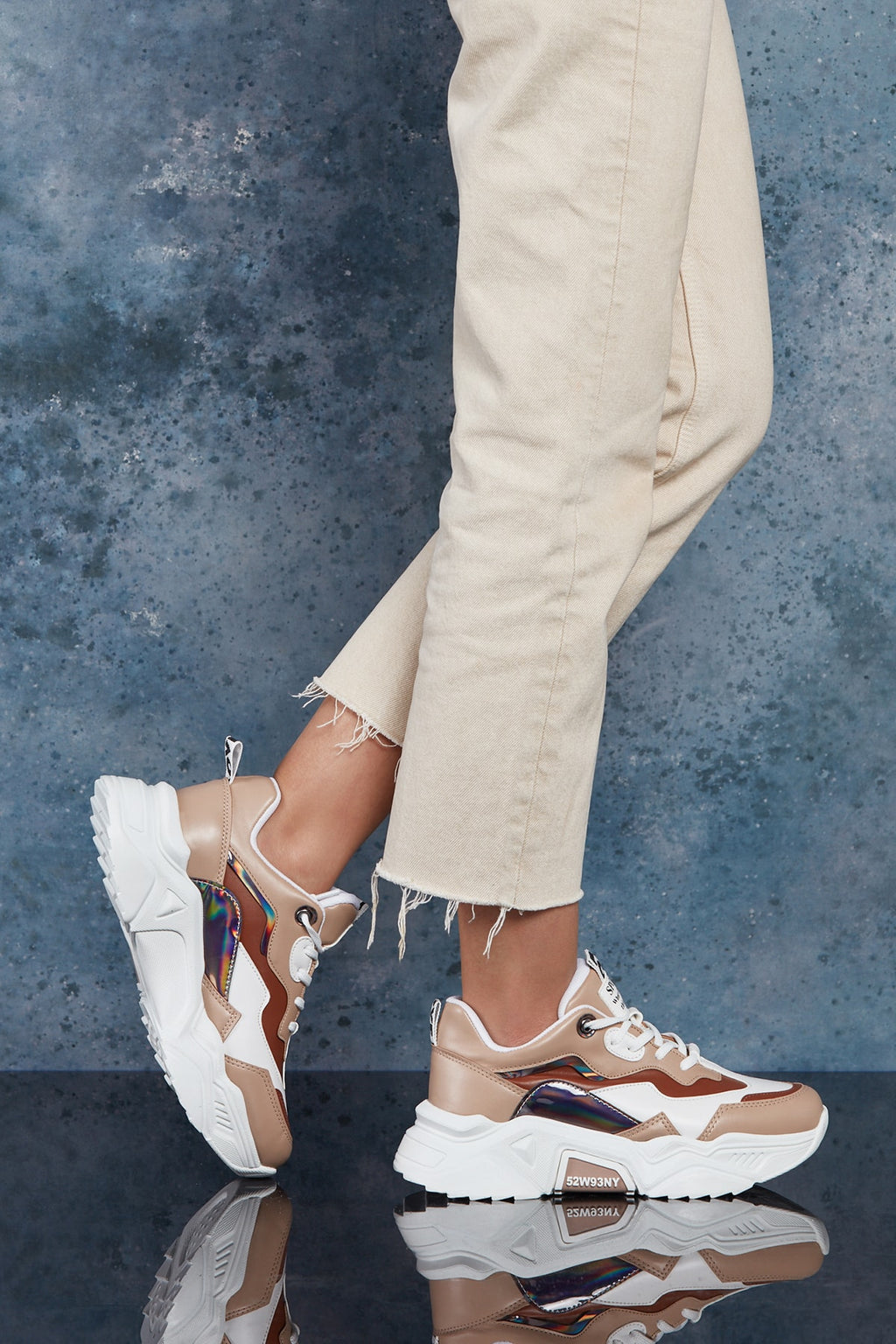 Kadın Taba Beyaz Sneaker